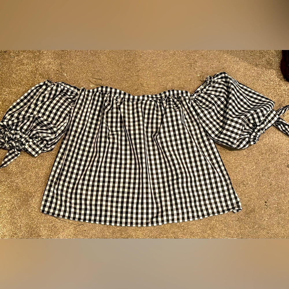 Off the shoulder blouse